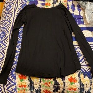 plain black longsleeve